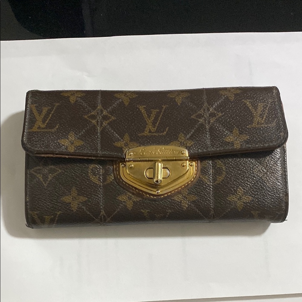 LOUIS VUITTON MONOGRAM CANVAS ETOILE SARAH WALLET - Picture 4 of 12